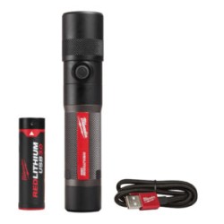 2161-21 Linterna de enfoque giratorio recargable mediante USB de 1100 L