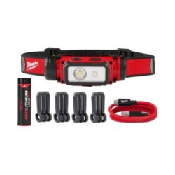 2163-21 Linterna frontal con casco USB REDLITHIUM™
