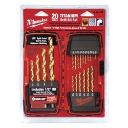 48-89-1105 Juego de brocas de titanio Thunderbolt® (20 piezas)