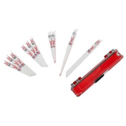 49-22-1110JUEGO DE SEGUETAS SAWZALL® PARA MADERA Y METAL SET CON 10 PIEZAS