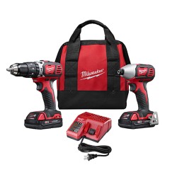 2697-22CT COMBO INALÁMBRICO DE 2 HERRAMIENTAS ROTOMARTILLO 1/2? M18™ +  LLAVE DE IMPACTO COMPACTA HEXAGONAL 1/4?  M18™ CON CARBO