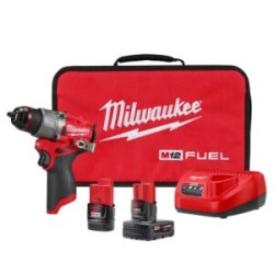 3404-22 Kit de taladro percutor/destornillador M12 FUEL™ de 1/2?