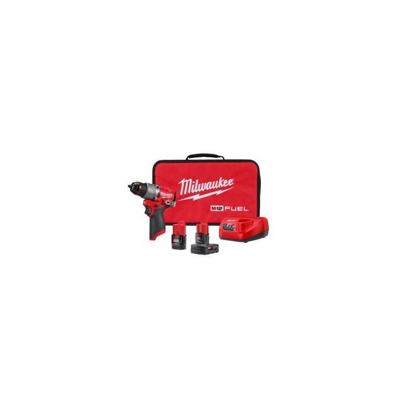 3404-22 Kit de taladro percutor/destornillador M12 FUEL™ de 1/2?
