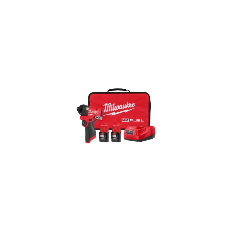 3453-22 Kit de destornillador de impacto hexagonal M12 FUEL™ de 1/4?