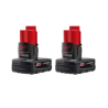 48-11-2412 PAQUETE DE DOS BATERIA DE CAPACIDAD EXTENDIDA REDLITHIUM™ XC M12™
