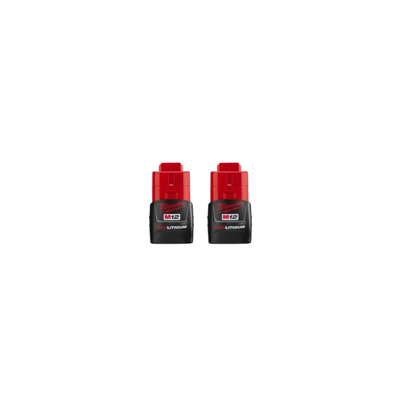 48-11-2411 PAQUETE DE DOS BATERIAS COMPACTA 1.5 REDLITHIUM™ M12™