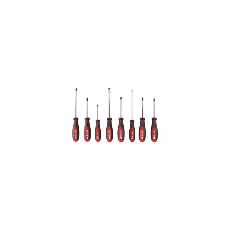 48-22-2708 Kit de 8 destornilladores con ECX