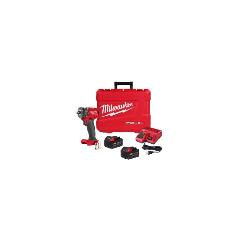2855P-22R Kit de llave de impacto compacta M18 FUEL™ de 1/2? con retención de pasador